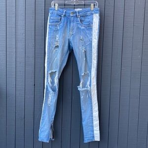 Lakenzie shredded jean